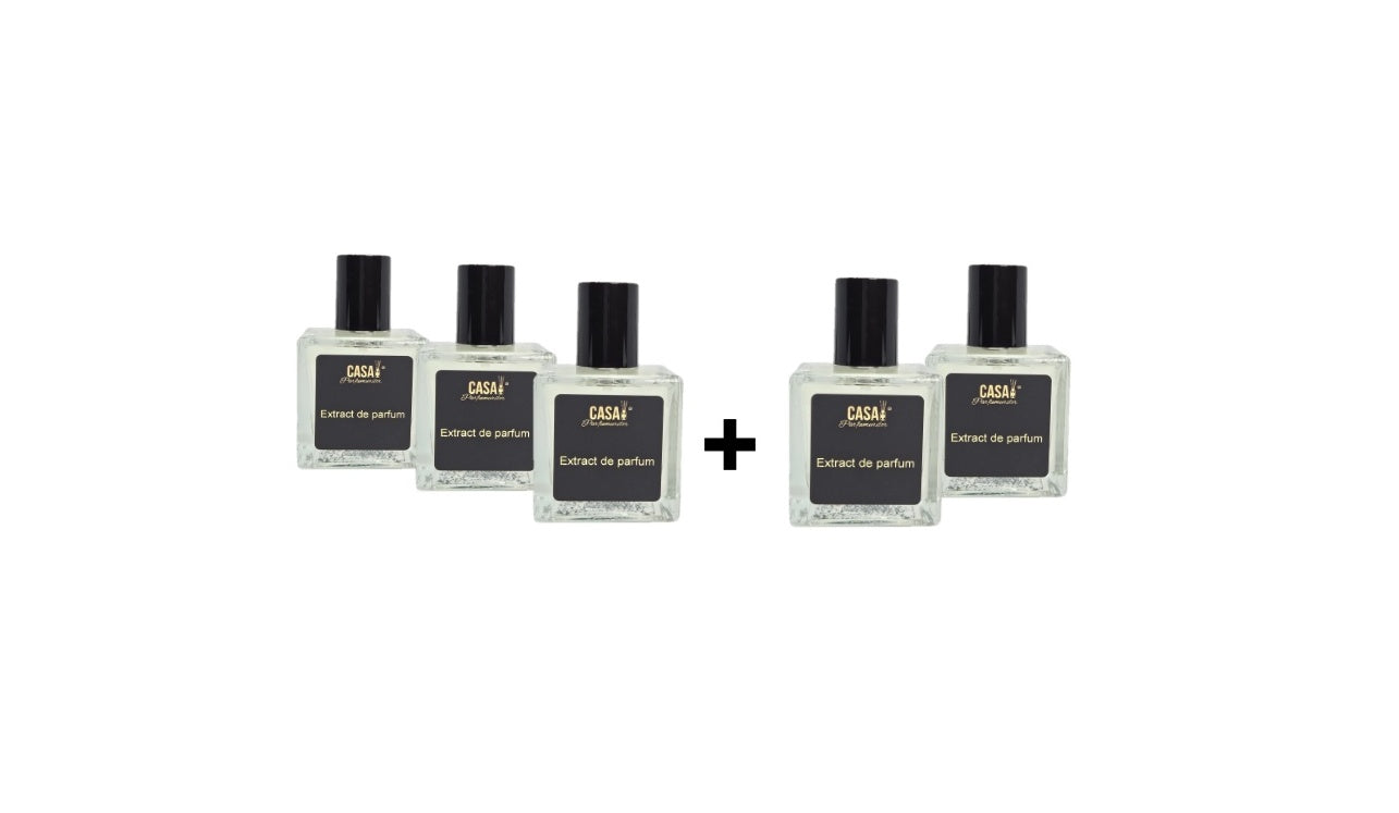 Pachet 3 Extract Parfum + 2 GRATUIT